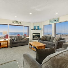 Dog friendly waterfront rental just steps from the beach and restaurants
