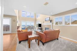 Sunlit home with gorgeous ocean views big decks and hot tub
