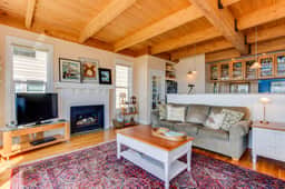 Pristine Home with Stunning Views Short Walk to Beach Right in Town