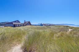 Modern oceanfront home with stunning ocean views and nearby beach access