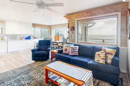 Nautical Themed Family Friendly Beach House with Three Arches View