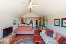 Family friendly house with ocean and beach views WiFi and steps away from the beach