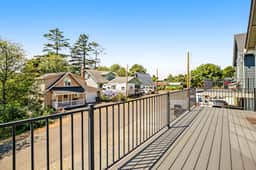 Coastal getaway with deck beach gear and washer dryer walk to beach