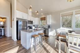 Contemporary built dog friendly house with partial ocean views