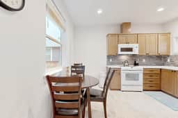 Charming coastal retreat near the beach with smart TV fireplace and games