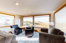 Beautiful oceanfront home with a gorgeous view