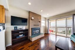 Oceanview Condo with Full Kitchen Balcony Beach Access Nearby