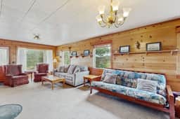 McKinnon's beach house oceanfront with beach views deck patio and fireplace dog friendly