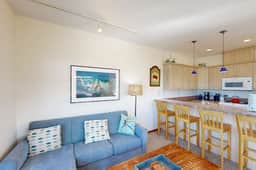 Dog friendly townhouse with WiFi across street from beach with ocean views