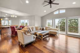 Three story ocean view home with balconies grill and open layout dog friendly