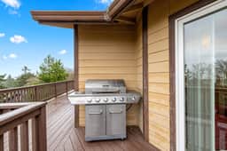 Three story ocean view home with balconies grill and open layout dog friendly