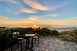 Dog Friendly Waterfront Bungalow Just Steps to the Sand and Waves