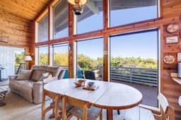 Dog Friendly house with ocean view private hot tub wall of windows