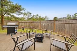 Dog friendly coastal retreat with a game room patio grill jetted tub and with D
