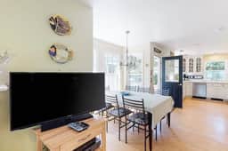 Dog friendly beach house with private hot tub free WiFi game room and ocean views