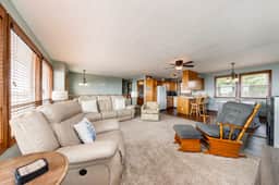 Cheerful home with ocean views private hot tub and gas grill walk to the beach
