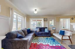 Dog friendly beach home with firepit private hot tub beach access and arcade