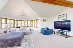 Coastal estate with private hot tub enclosed yard firepit and game room