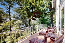 Custom dog friendly home with Netarts Bay views includes a separate casita
