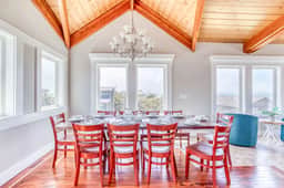 Elegant home with sauna private hot tub and ocean views accessible by elevator