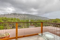 Beachfront home with amazing ocean views entertainment space and balcony
