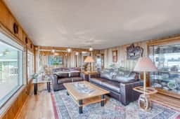 Dog friendly home with balcony porches and top of the world ocean views