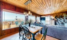 Rustic chic treasure with deck grill wood stove outdoor shower dogs ok - Image 5