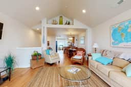 Ocean view townhouse 100 ft to beach with fireplace Ping Pong and private garage - Image 2