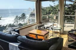 Airy Beach Home with Two Decks Ocean Views Close to Beach Access - Image 5
