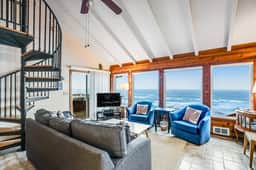 Beachfront Dog Friendly Cottage with Private Hot Tub Fireplace and Ocean Views - Image 3