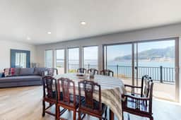 Bayview home with a deck overlooking the locally famous Ghost Hole fishing spot - Image 4