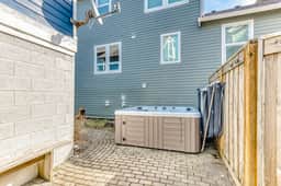 Ocean view home 1 block from the beach with hot tub deck and fireplace - Image 5