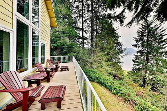Custom dog friendly home with Netarts Bay views includes a separate casita - Image 1