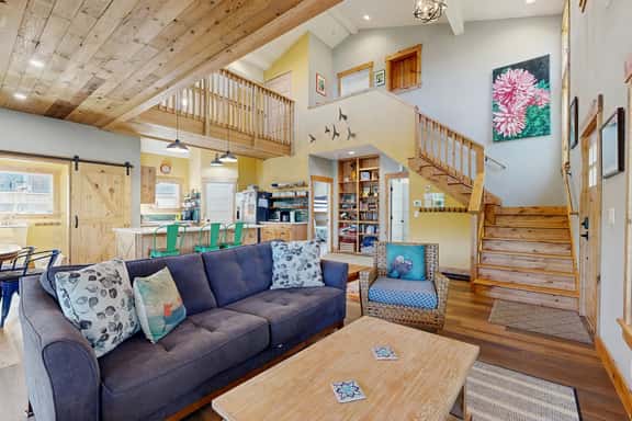Newly constructed home with firepit and large deck walk to the beach and golf - Image 1