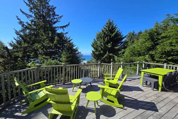 Upscale house with ocean views entertainment and large deck beach nearby - Image 1