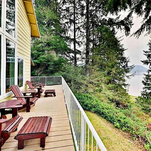 Custom dog friendly home with Netarts Bay views includes a separate casita - Image 1