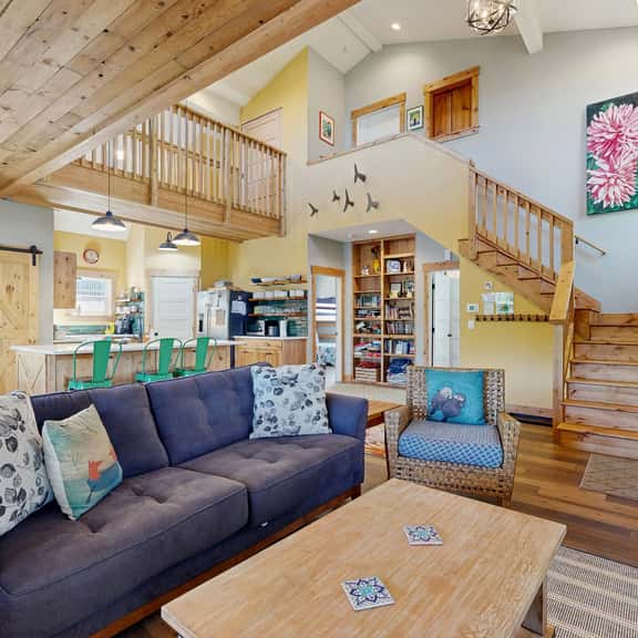 Newly constructed home with firepit and large deck walk to the beach and golf - Image 1