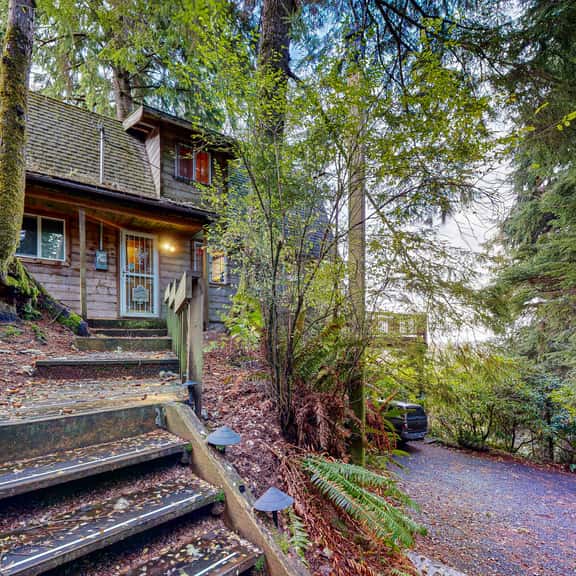 Dog friendly cabin with ocean view fast WiFi fireplace and washer dryer - Image 1