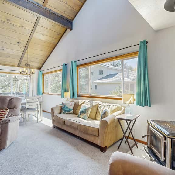 Home near the beach with furnished deck gas grill and outdoor firepit - Image 1