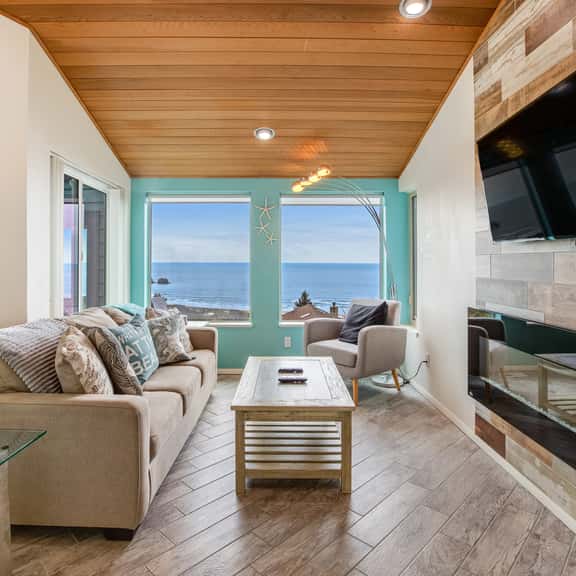 Ocean view home with a deck gas grill free WiFi and washer dryer - Image 1