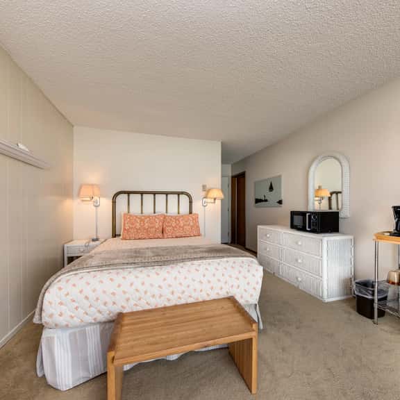 Charming oceanfront studio with easy beach access and stunning ocean views - Image 1