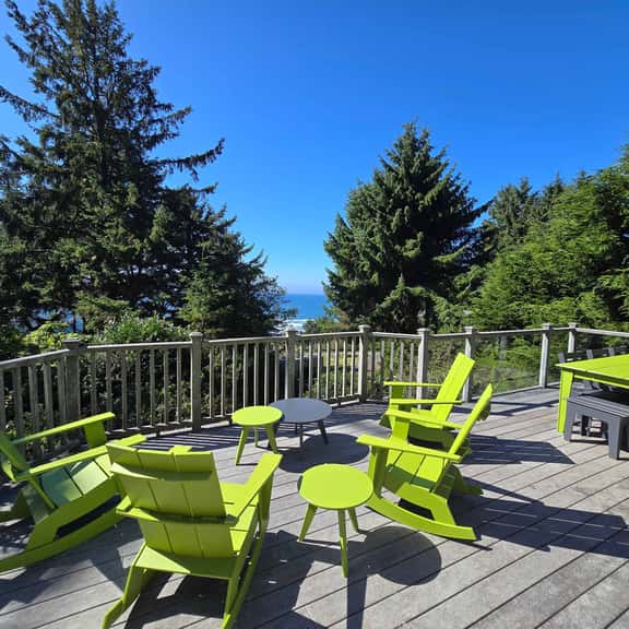 Upscale house with ocean views entertainment and large deck beach nearby - Image 1