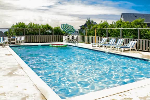 Ocean view home with private hot tub fireplaces balcony beach and pool access