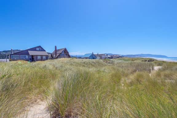 Modern oceanfront home with stunning ocean views and nearby beach access