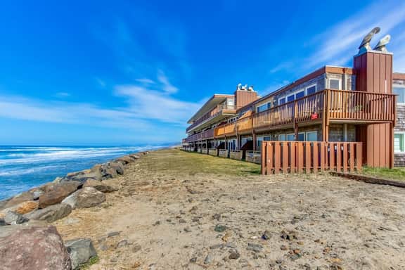 Modern and Colorful Condo Right Next to Beach