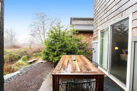 New Family Friendly Home with a Furnished Patio and Tranquil Yard