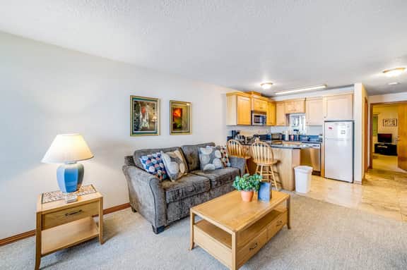 Waterfront condo with furnished balcony ocean views and great location