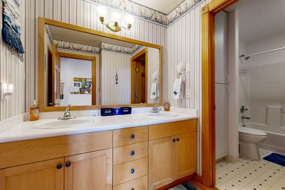 Spacious family home near the beach with ocean view large deck free WiFi and more