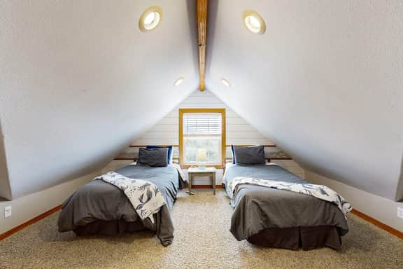 Spacious family home near the beach with ocean view large deck free WiFi and more