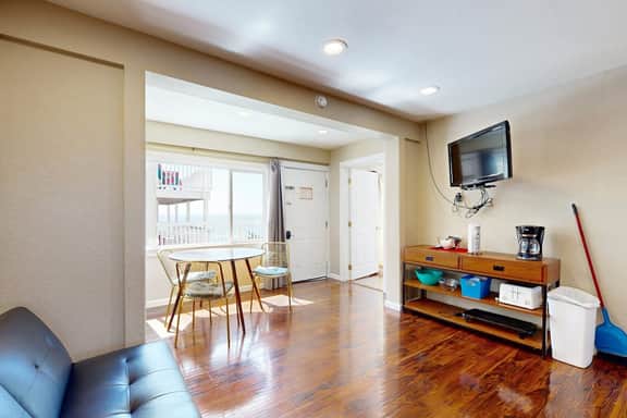 Dog Friendly Condo with Ocean Views Easy Beach Access Patio Free WiFi